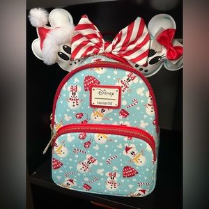 Loungefly back pack and headband